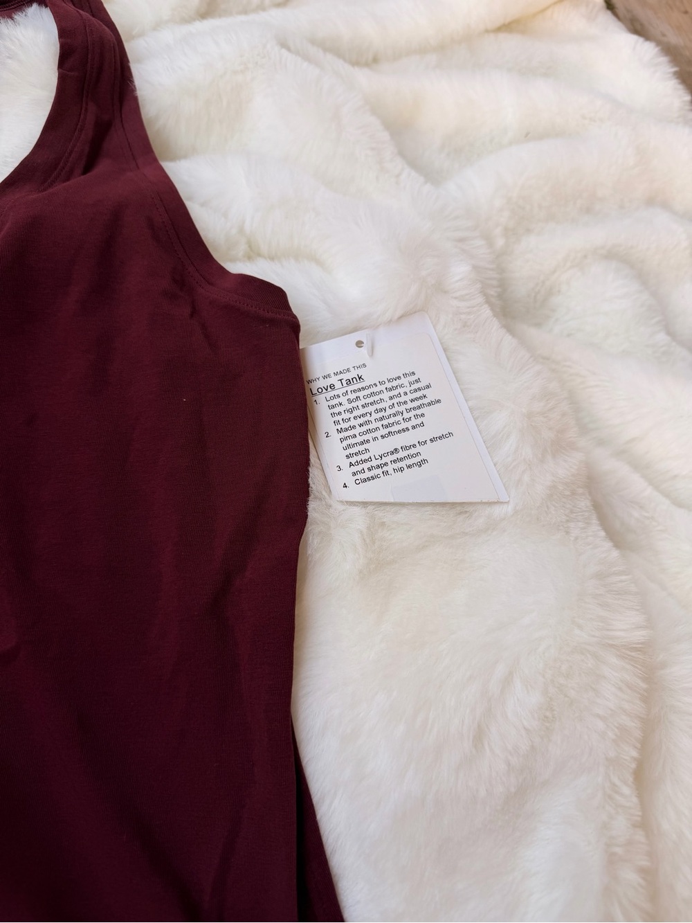 lululemon athletica Burgundy Racerback Tank - Picture 6 of 8